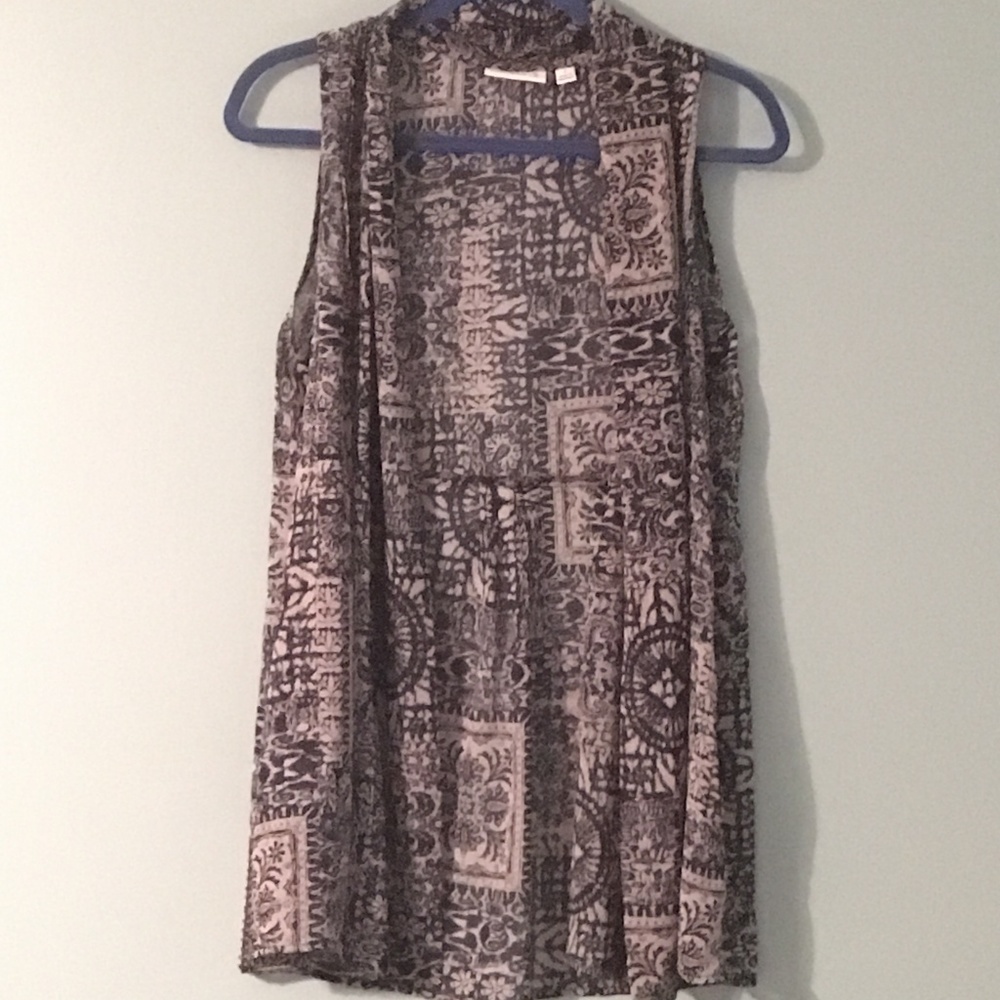 Susan Graver Chiffon Vest Medium